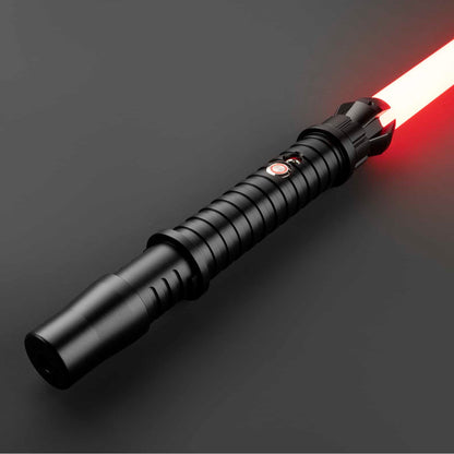 Star Wars No.133 Baselit Combat Lightsaber RGB Black Replica (No 27 Base) - NEXTLEVELUK