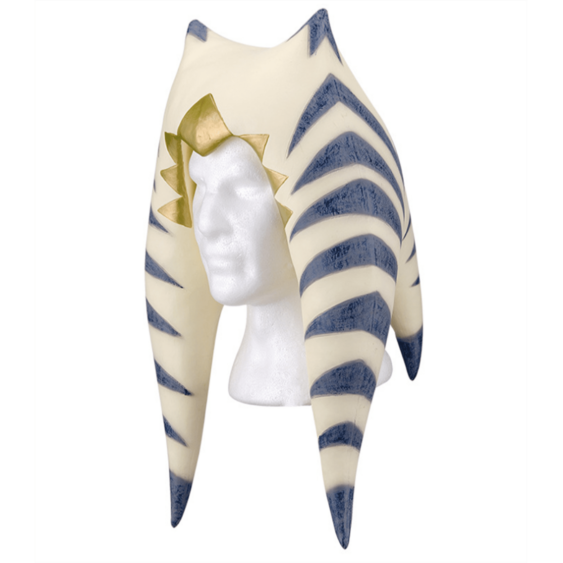 Star Wars The Mandalorian Ahsoka Headpiece Latex Mask - NEXTLEVELUK