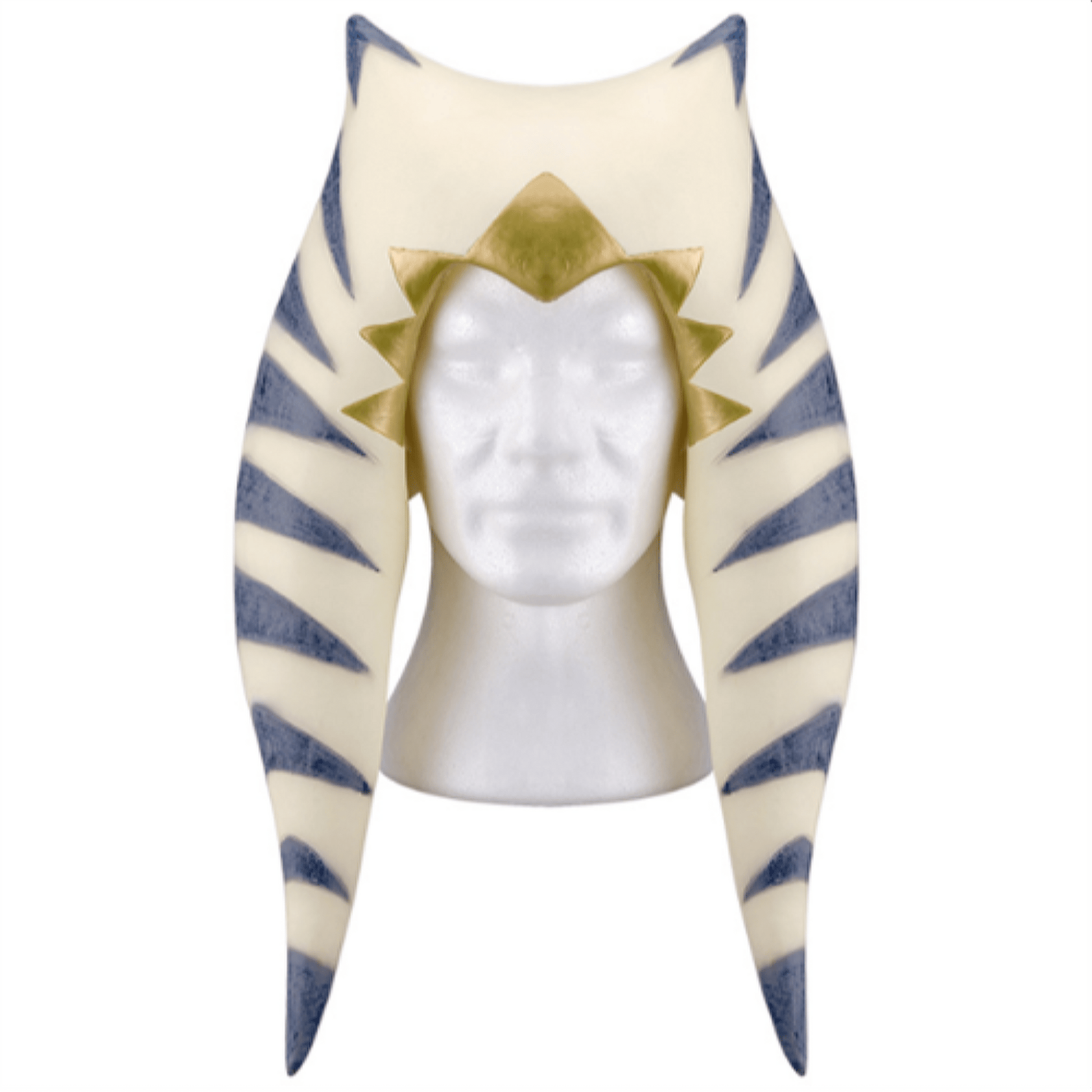 Star Wars The Mandalorian Ahsoka Headpiece Latex Mask - NEXTLEVELUK