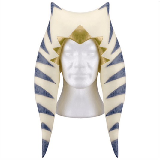Star Wars The Mandalorian Ahsoka Headpiece Latex Mask - NEXTLEVELUK