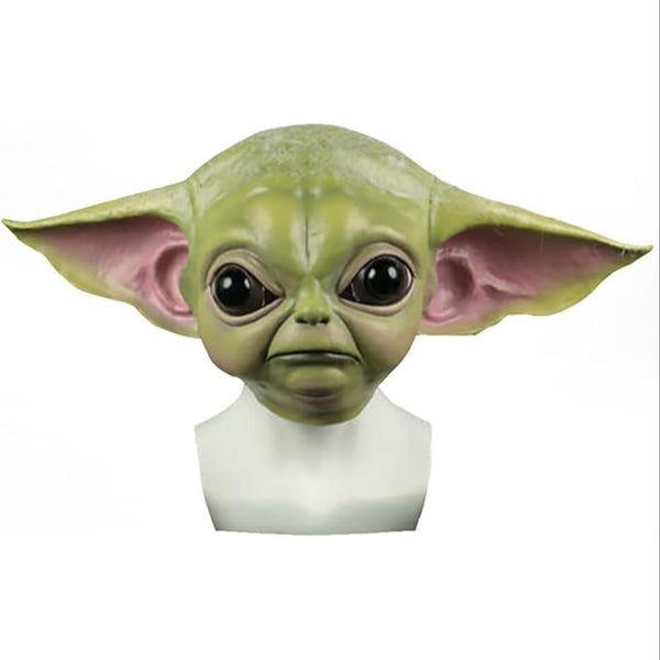 Star Wars Yoda Latex Mask Halloween Fancy Dress Cosplay