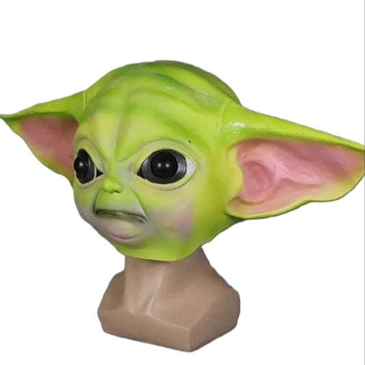 Star Wars Yoda Latex Mask Halloween Fancy Dress Cosplay - NEXTLEVELUK