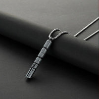Lightsaber Hilt Stainless Steel Necklace