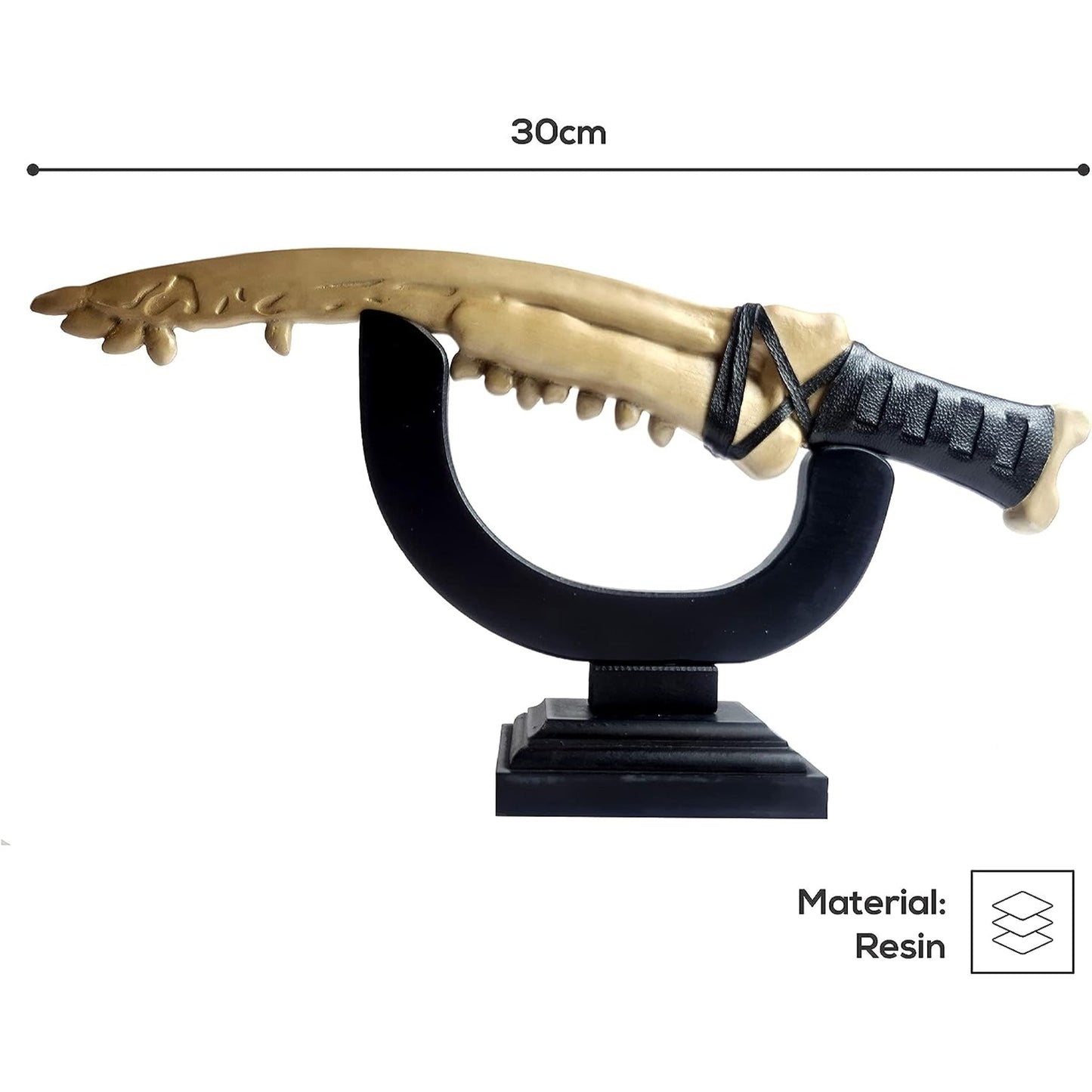 Supernatural The First Blade Bone Knife Resin Prop Replica with Stand - NEXTLEVELUK