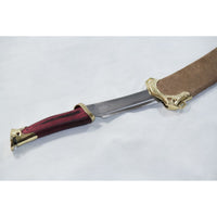 Lord of the Rings Aragorn Elven Angrist Metal Sword of the Ranger With Plaque