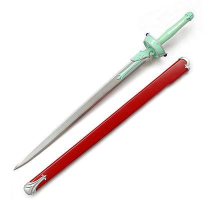 Sword Art Online Asuna Lambent Light Metal Turquoise Sword DAMAGED 1