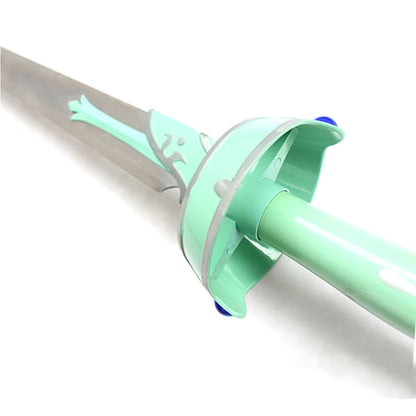 Sword Art Online Asuna Lambent Light Metal Turquoise Sword DAMAGED 1