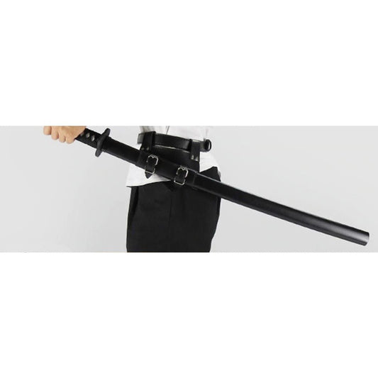 Sword Sheath Belt for Prop Replicas (Single) Cosplay Sword Black PVC - NEXTLEVELUK