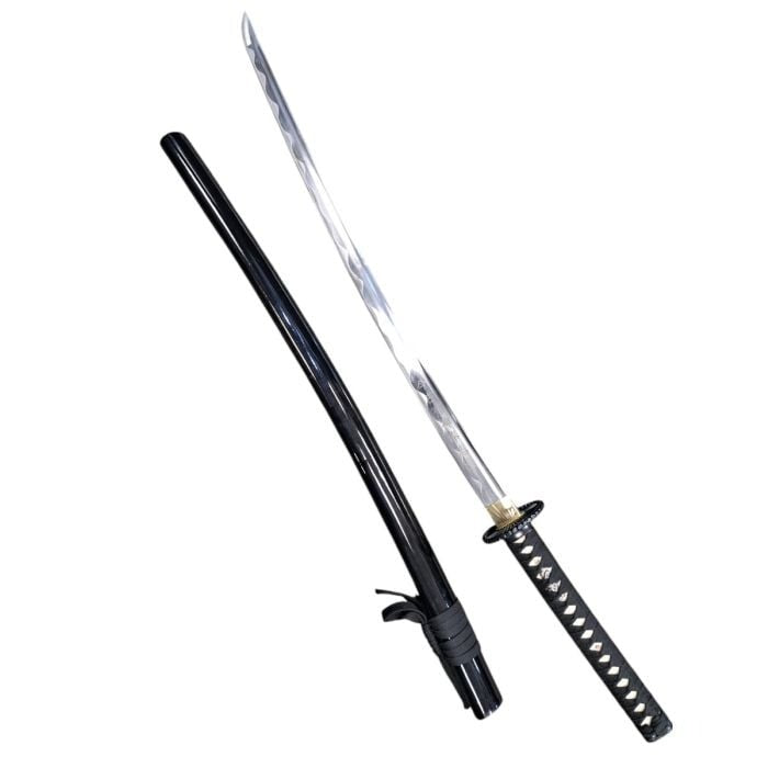 Samurai Warrior Hand Forged Clay Tempered Metal Katana Sword