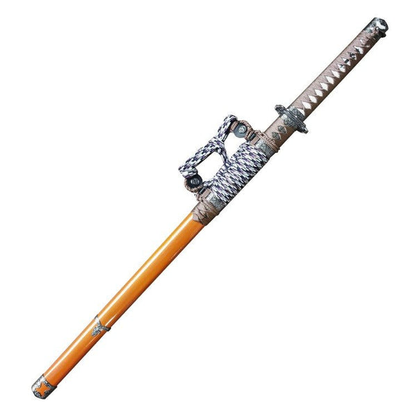 Tachi Metal Samurai Sword With Stand