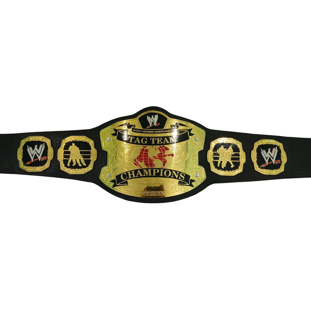 WWE RAW Ruthless Aggression World Tag Team Championship Belt 4mm Brass Plate