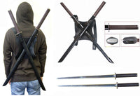 Teenage Mutant Ninja Turtles Leonardo Twin Metal Sword Set - NEXTLEVELUK