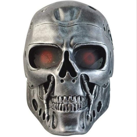 Terminator Arnold Schwarzenegger PVC Mask Full Face Cosplay Replica - NEXTLEVELUK