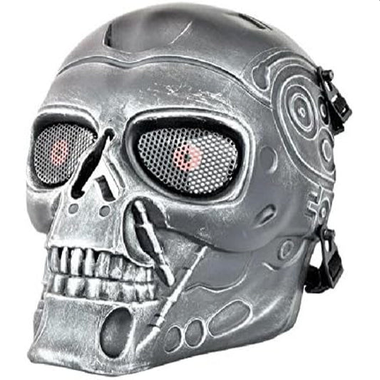 Terminator Arnold Schwarzenegger PVC Mask Full Face Cosplay Replica - NEXTLEVELUK