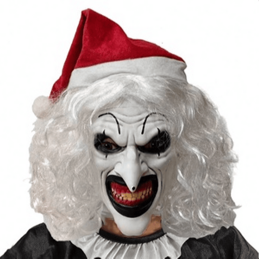 Terrifier 3 Art the Clown Santa Latex Mask - NEXTLEVELUK
