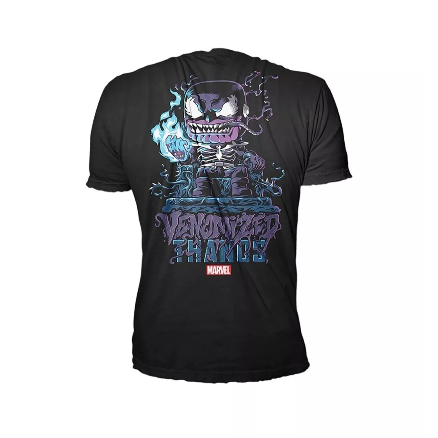 Marvel Venomized Thanos Glow in the Dark Funko POP! & Tee XL