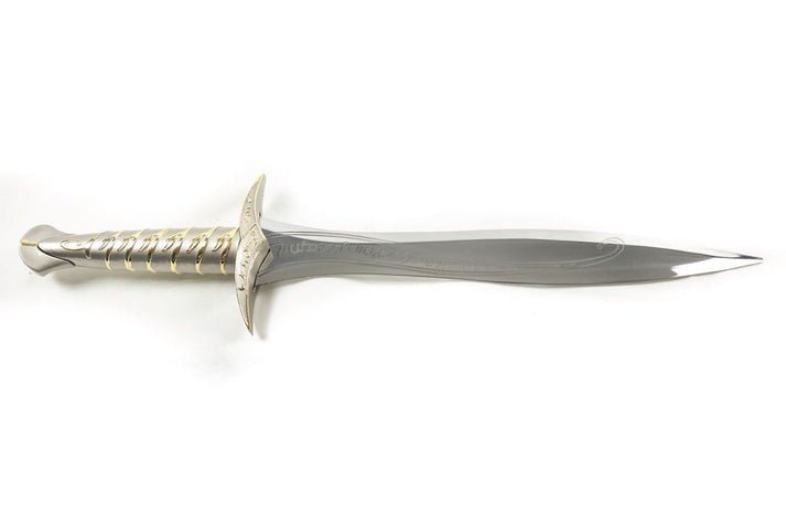 The Hobbit Deluxe Sting With Black Scabbard Metal Sword - NEXTLEVELUK