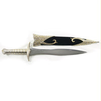 The Hobbit Deluxe Sting With Black Scabbard Metal Sword