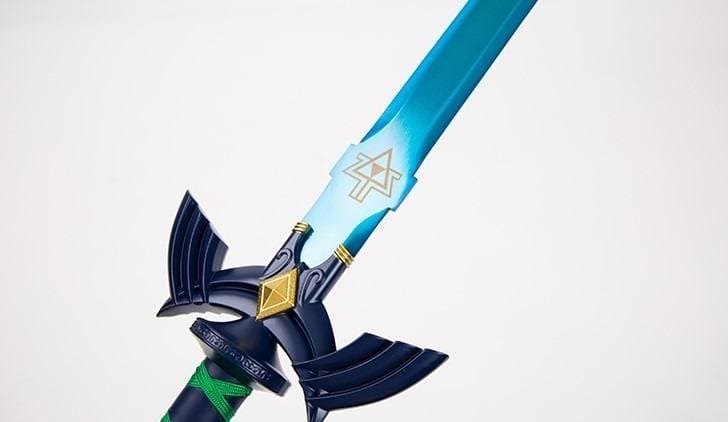 The Legend Zelda Tears of the kingdom Link Metal Master Sword - NEXTLEVELUK