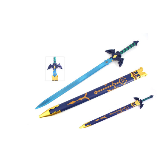 The Legend Zelda Tears of the kingdom Link Metal Master Sword with Sheath - NEXTLEVELUK