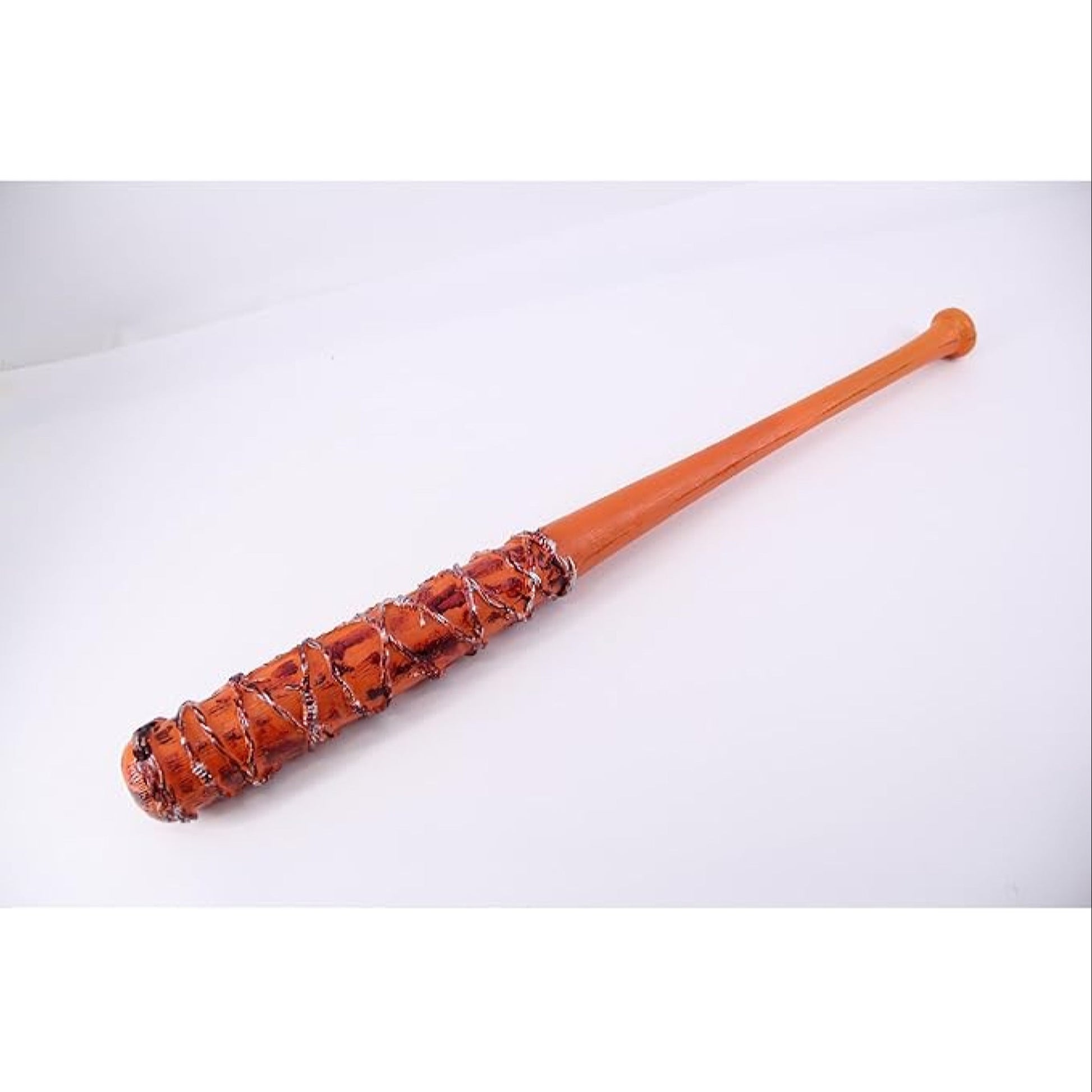 The Walking Dead Negan Lucille Bloody Faux Barbed Wire Foam Baseball Bat - NEXTLEVELUK