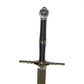 The Witcher 3 Geralt's Silver Horizontal Guard Wolf Pommel Metal Sword - NEXTLEVELUK