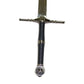 The Witcher 3 Geralt's Silver Horizontal Guard Wolf Pommel Metal Sword - NEXTLEVELUK