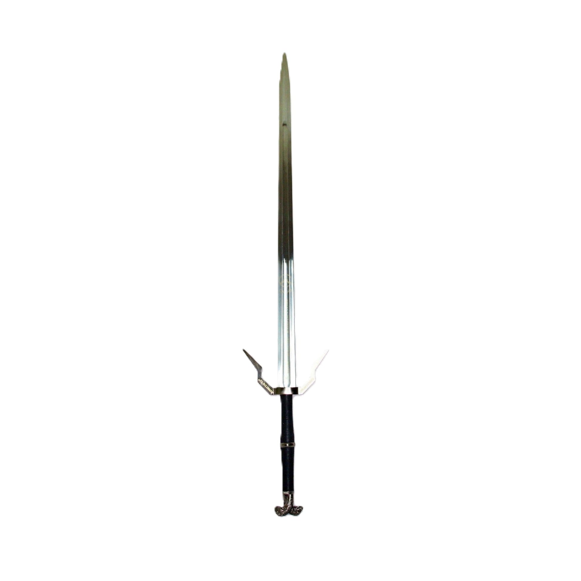 The Witcher 3 Geralt's Silver Sword Diagonal Guard Metal Sword - NEXTLEVELUK
