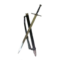 The Witcher 3 Version Horizontal Guard Metal Sword with Bell Pommel - NEXTLEVELUK