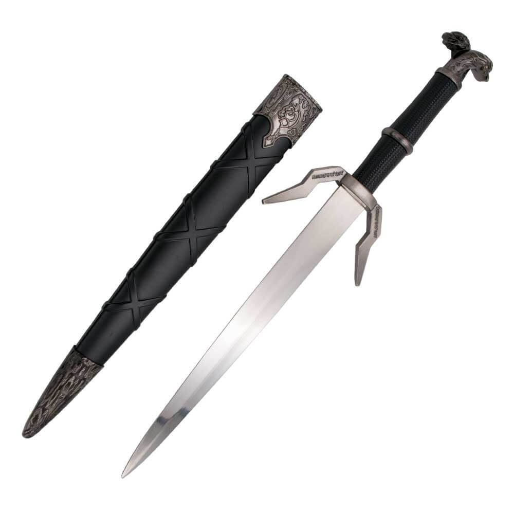 The Witcher III Geralt of Rivia Silver Dagger Mini Sword - NEXTLEVELUK