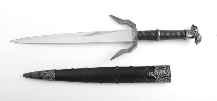 The Witcher III Geralt of Rivia Silver Dagger Mini Sword - NEXTLEVELUK