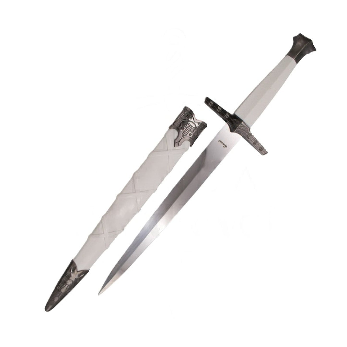 The Witcher TV Series Geralt of Rivia White Mini Metal Sword - NEXTLEVELUK