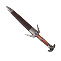 The Witcher Video Game V5 Diagonal Guard Mini Metal Dagger 40cm - NEXTLEVELUK