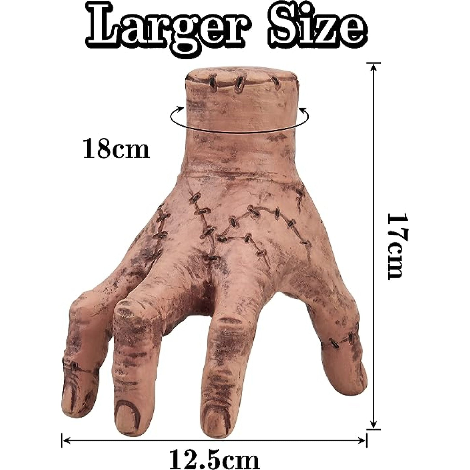 Thing Hand Latex Prop from Wednesday Doll XCY - SZ001 - NEXTLEVELUK