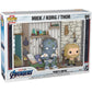 Avengers Endgame Thor's House Funko Pop! Moments Deluxe Vinyl Figure DAMAGED BOX
