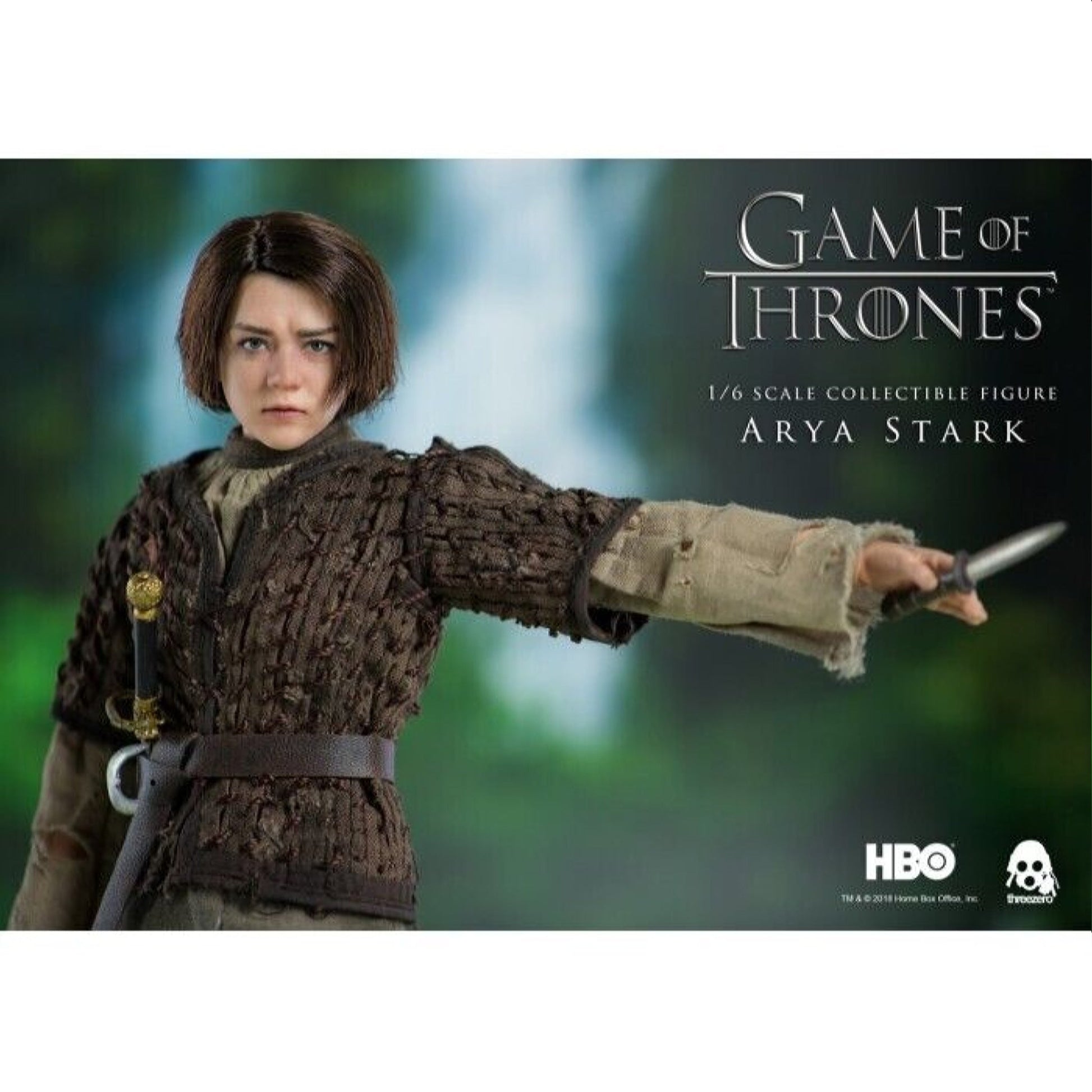 ThreeZero Game Of Thrones Arya Stark 1/6 Scale Action Figure - NEXTLEVELUK