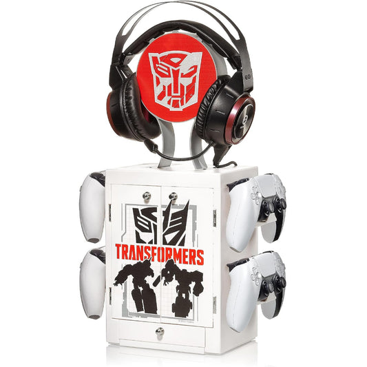 Numskull Official Transformers LED Light Gaming Locker, Controller Holder & Headset Stand DAMAGED BOX