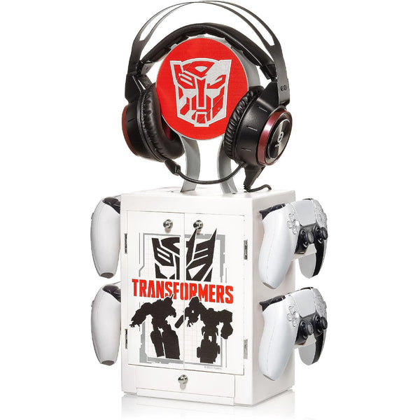 Numskull Official Transformers LED Light Gaming Locker, Controller Holder & Headset Stand DAMAGED BOX