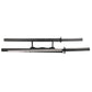 Deadpool Swords Twin Metal Katana Swords with Back Sheath Holder