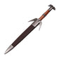 The Witcher Video Game V5 Diagonal Guard Mini Metal Dagger 40cm