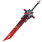 Genshin Impact Wolf Gravestone Wooden Cosplay Sword JT11301