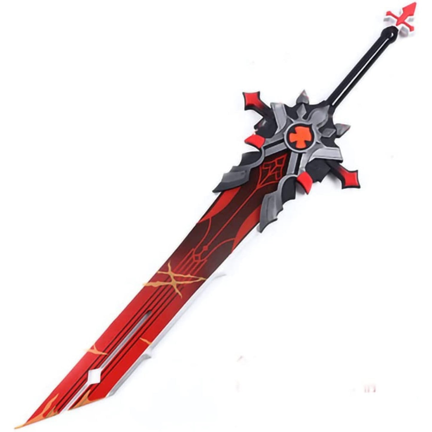 Genshin Impact Wolf Gravestone Wooden Cosplay Sword JT11301