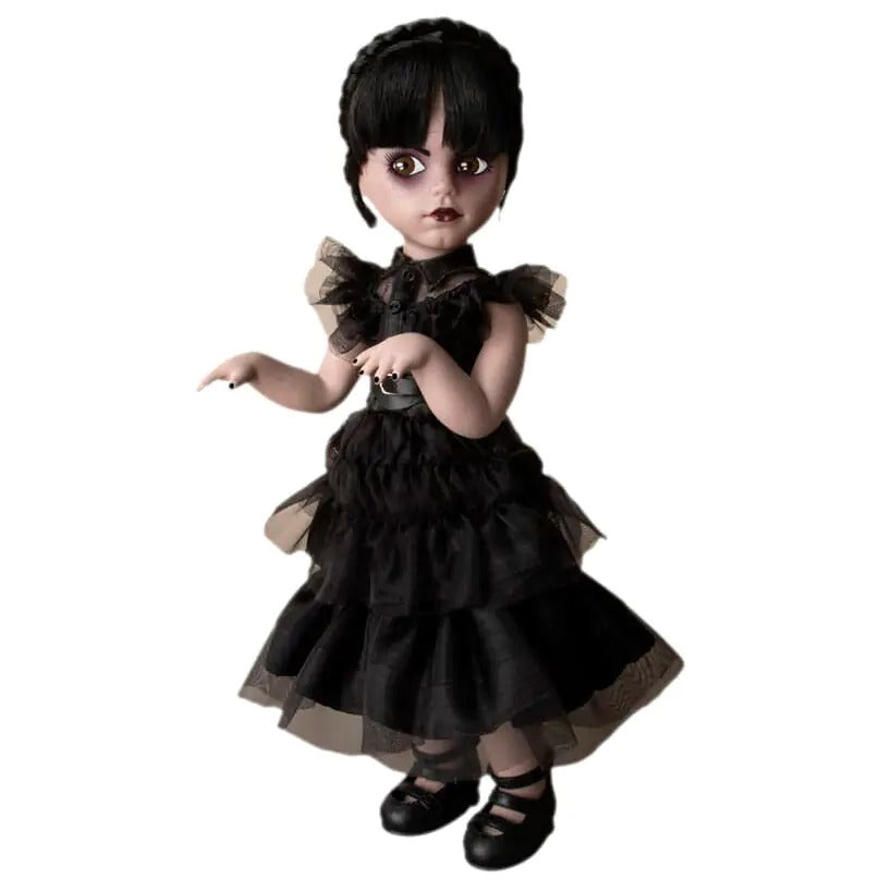 Mezco Living Dead Doll Dancing Wednesday Addams Family Doll 25cm