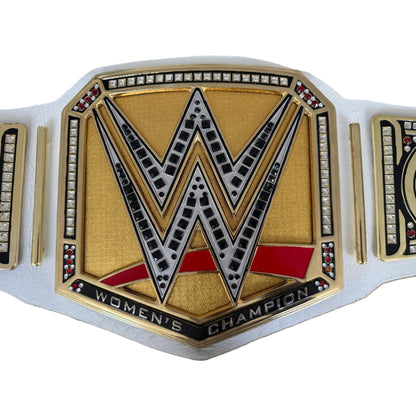 WWE New Women's Championship Replica Title Belt 6MM Diecast Plates