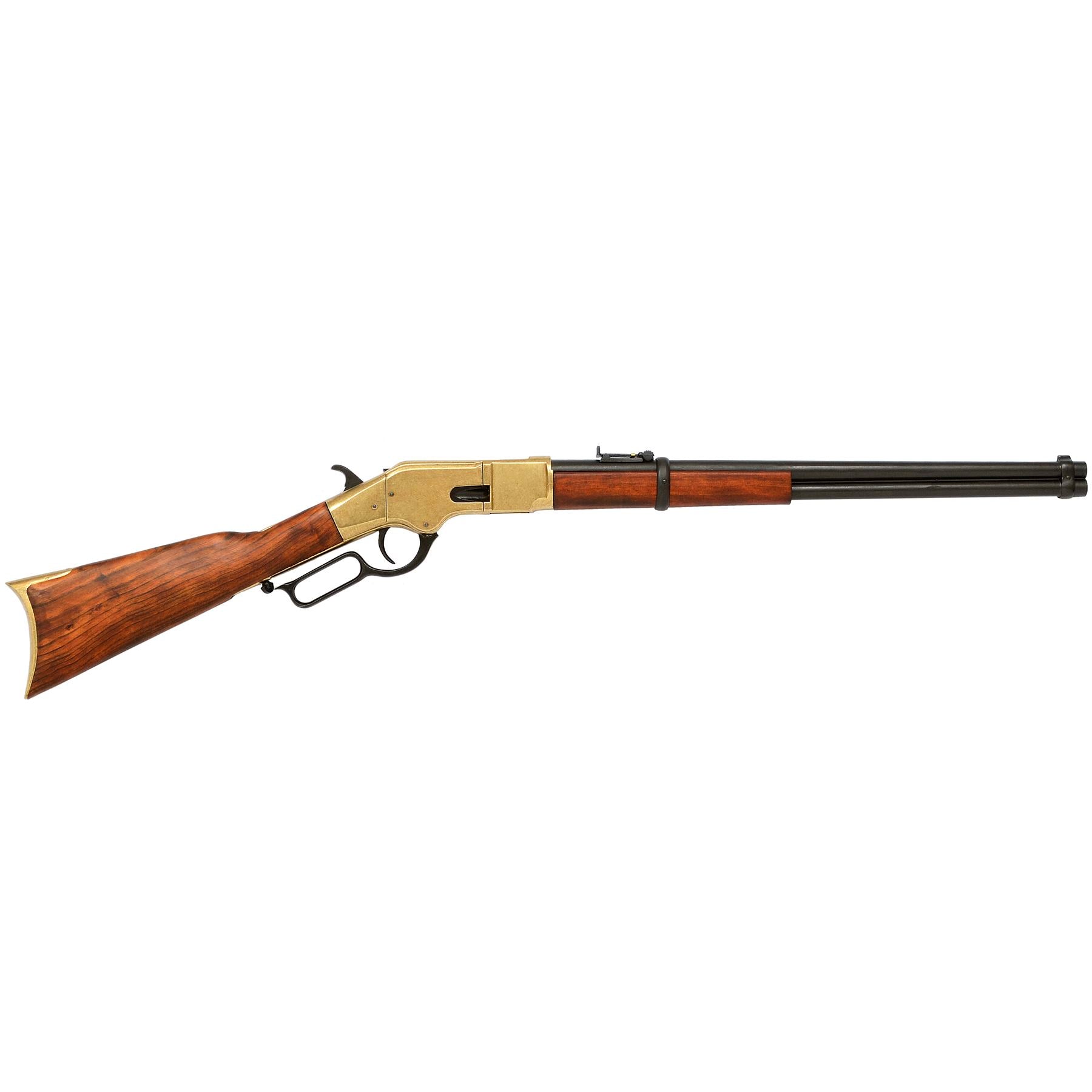 Winchester Rifle Solid Brass Trim 1866 Denix Replica G1140L - NEXTLEVELUK