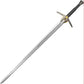 The Witcher TV Series Geralt of Rivia White Wolf’s Renfri's Brooch Steel Sword