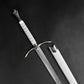 Lord of the Rings Gandalf's Glamdring Wizard White Metal Sword