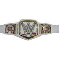 WWE Women's Champions Belt White 6MM Diecast Plate