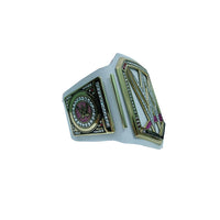 WWE Women's Champions Belt White 6MM Diecast Plate