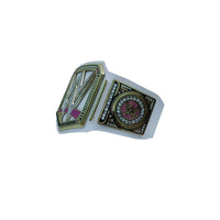 WWE Women's Champions Belt White 6MM Diecast Plate